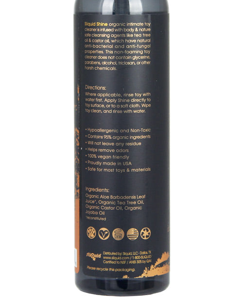Sliquid Shine Organic Toy Cleaner - 8.5 Oz Protection - Tophatter Daily Deals
