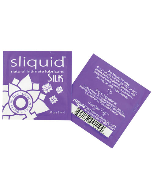 Sliquid Naturals Silk - .17 Oz Pillow Lubes - Tophatter Daily Deals