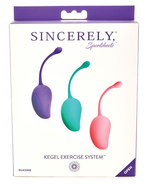 Sincerely Kegel System - 3 Piece Set Default Title Sexual Enhancers - Tophatter Daily Deals