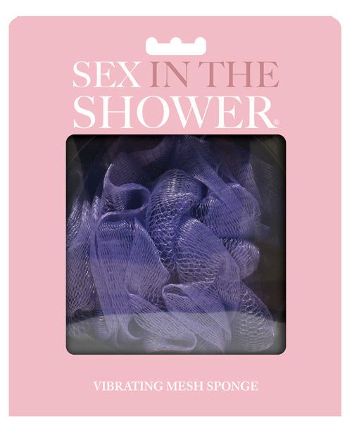 Sex In The Shower Vibrating Mesh Sponge Bath & Body - Tophatter Daily Deals