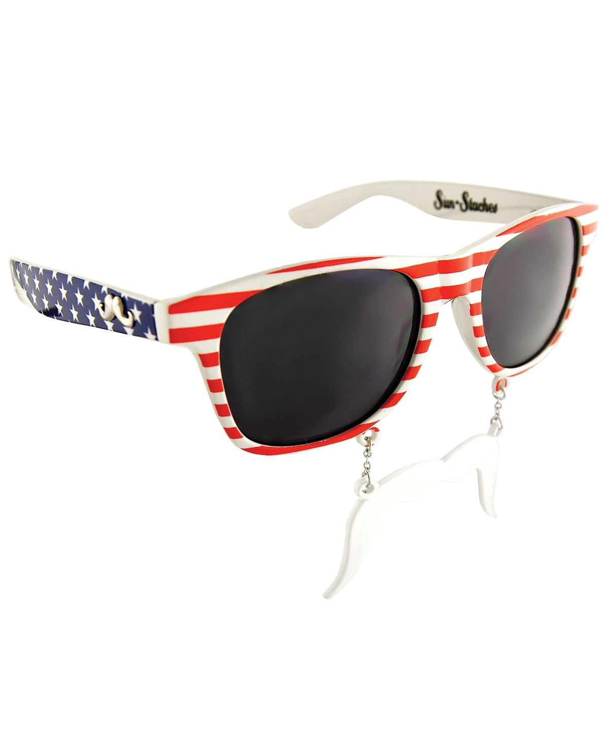 Sun Staches Americana Default Title Body Fun - Tophatter Daily Deals