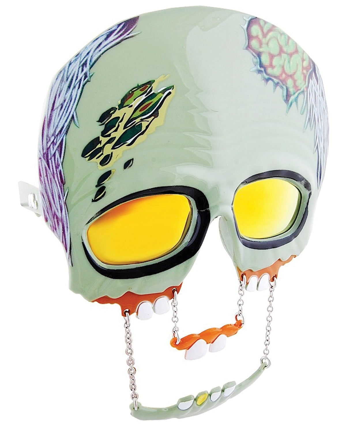 Sun Staches Zombie Default Title Body Fun - Tophatter Daily Deals