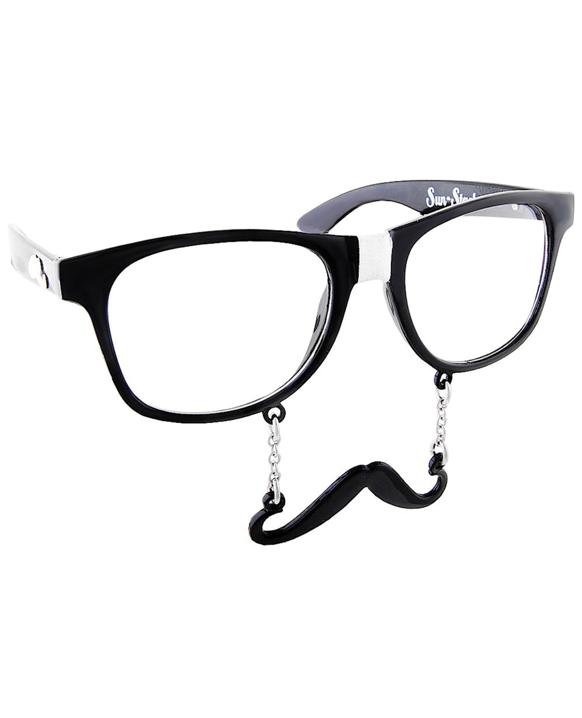 Sun Staches Geek - Moustache Default Title Body Fun - Tophatter Daily Deals