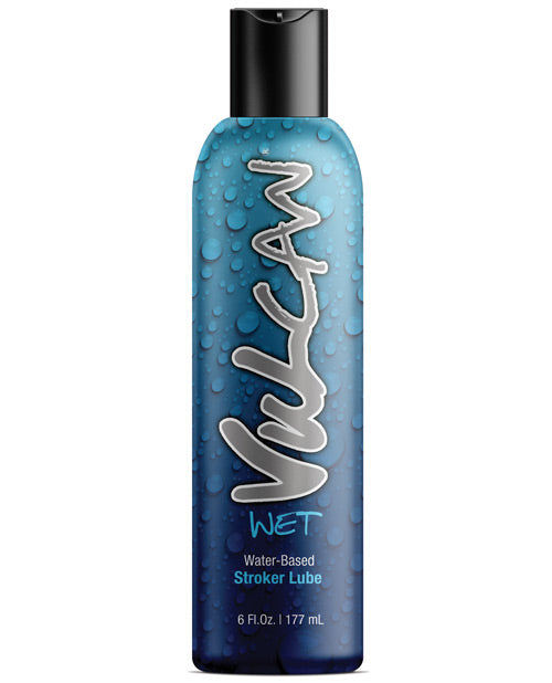 Vulcan Wet Water Based Stroker Lube - 6 Oz Default Title Lubes - Tophatter Daily Deals