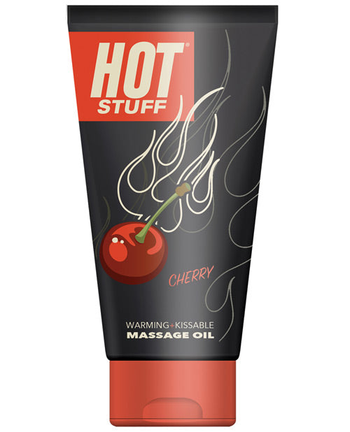 Hot Stuff Oil - 6 Oz Cherry Default Title Massage Oils, Lotions, Creams And Gels - Tophatter Daily Deals