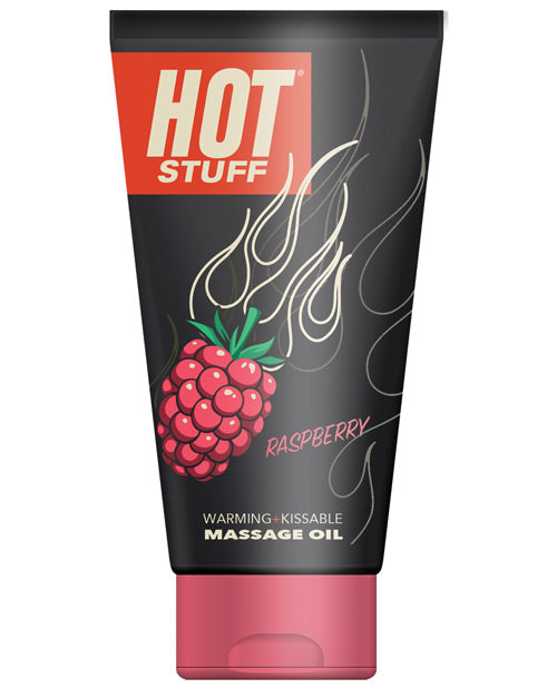 Hot Stuff Oil - 6 Oz Raspberry Default Title Massage Oils, Lotions, Creams And Gels - Tophatter Daily Deals