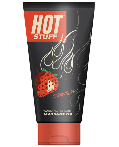Hot Stuff Oil - 6 Oz Strawberry Default Title Massage Oils, Lotions, Creams And Gels - Tophatter Daily Deals