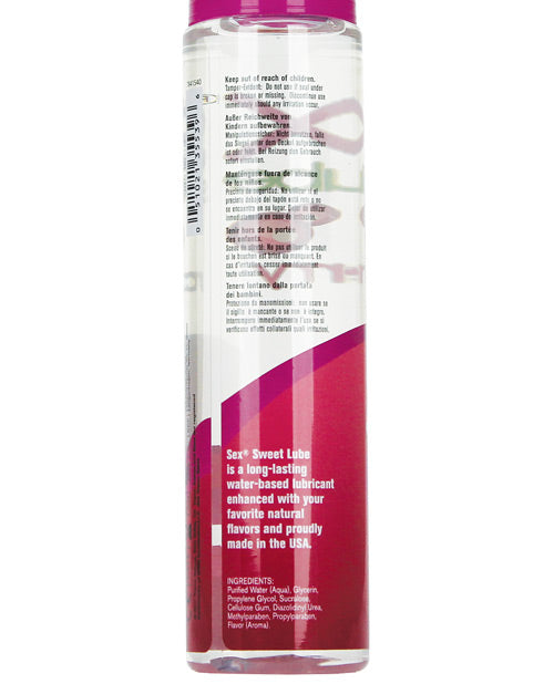 Sex Sweet Lube - 7.9 Oz Raspberry Lubes - Tophatter Daily Deals