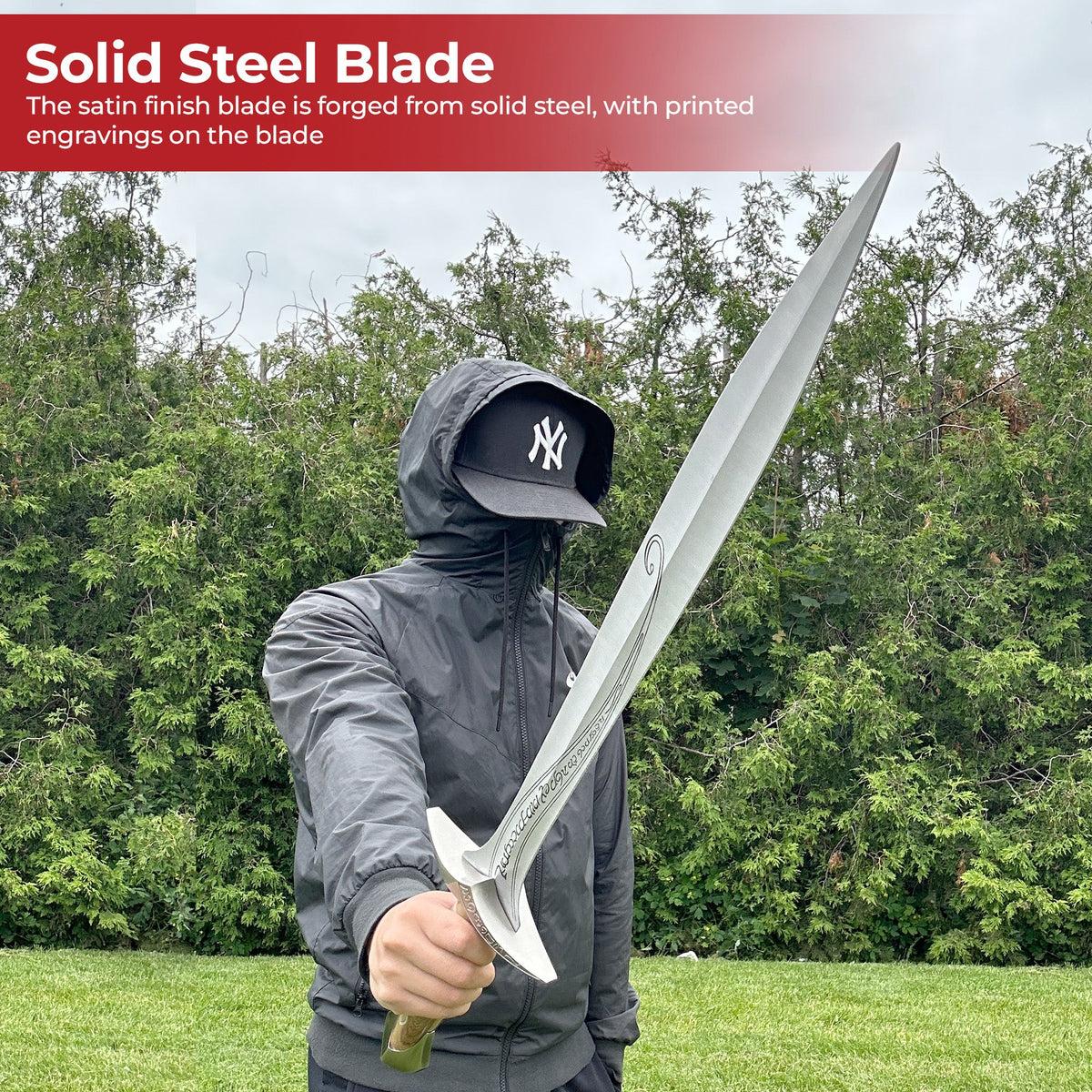 Elven Hardwood Medieval Vine Sword swords - Tophatter Daily Deals