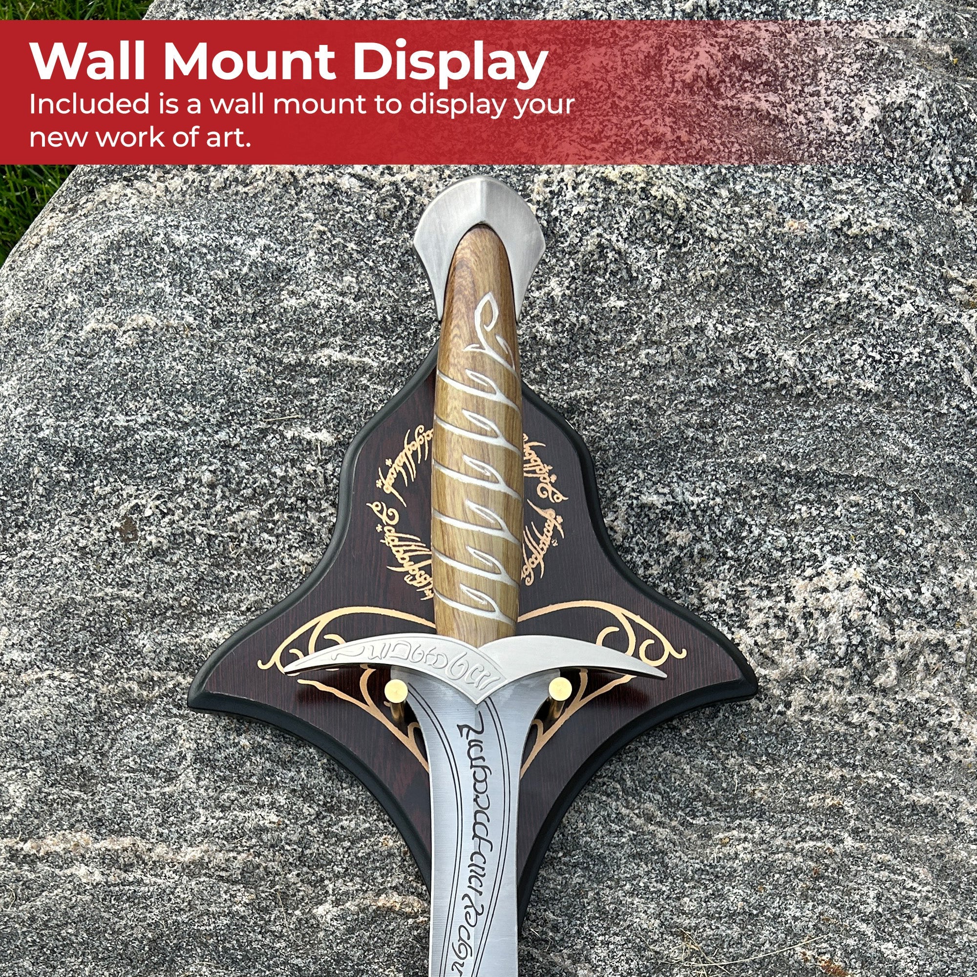 Elven Hardwood Medieval Vine Sword swords - Tophatter Daily Deals