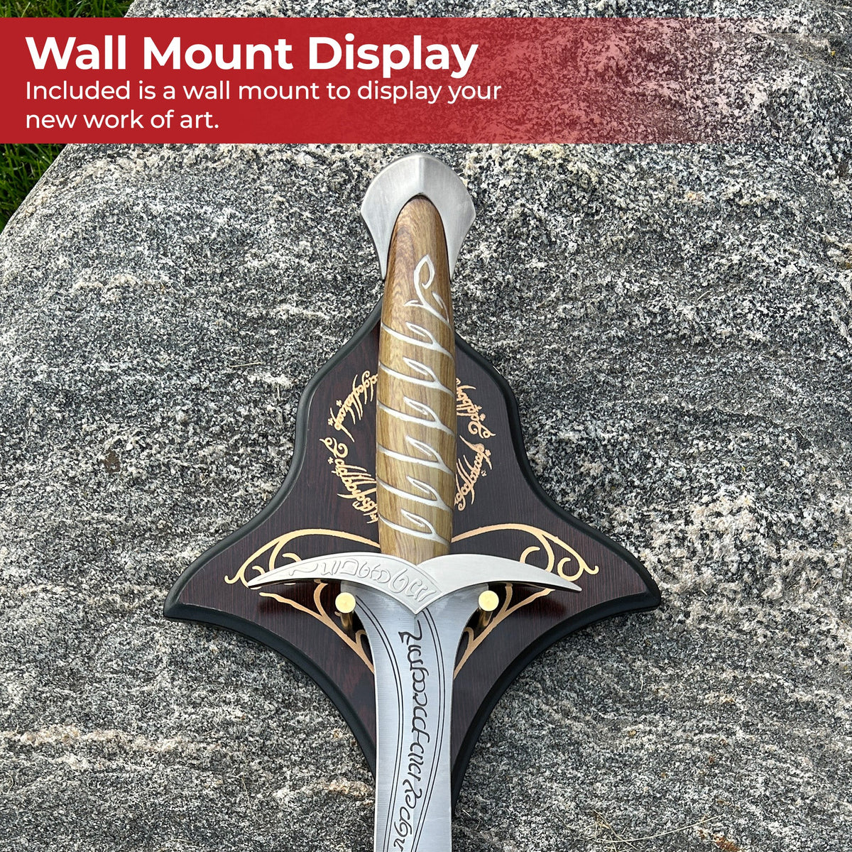 Elven Hardwood Medieval Vine Sword swords - Tophatter Daily Deals