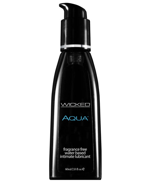 Wicked Sensual Care Aqua Waterbased Lubricant - 2 Oz Fragrance Free Default Title Lubes - Tophatter Daily Deals