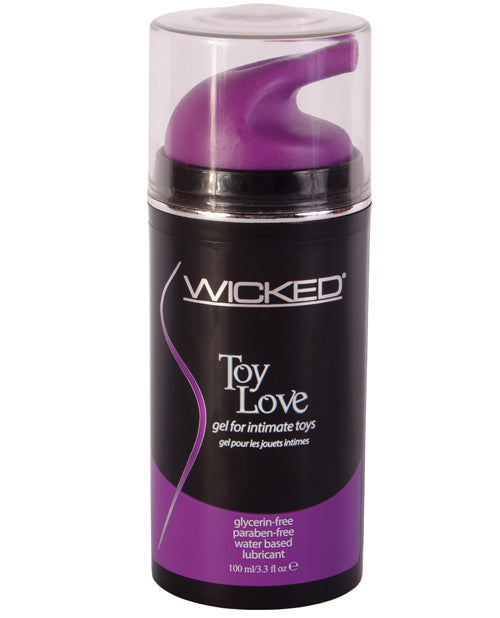 Wicked Sensual Care Toy Love Waterbased Gel - 3.3 Oz Default Title Lubes - Tophatter Daily Deals