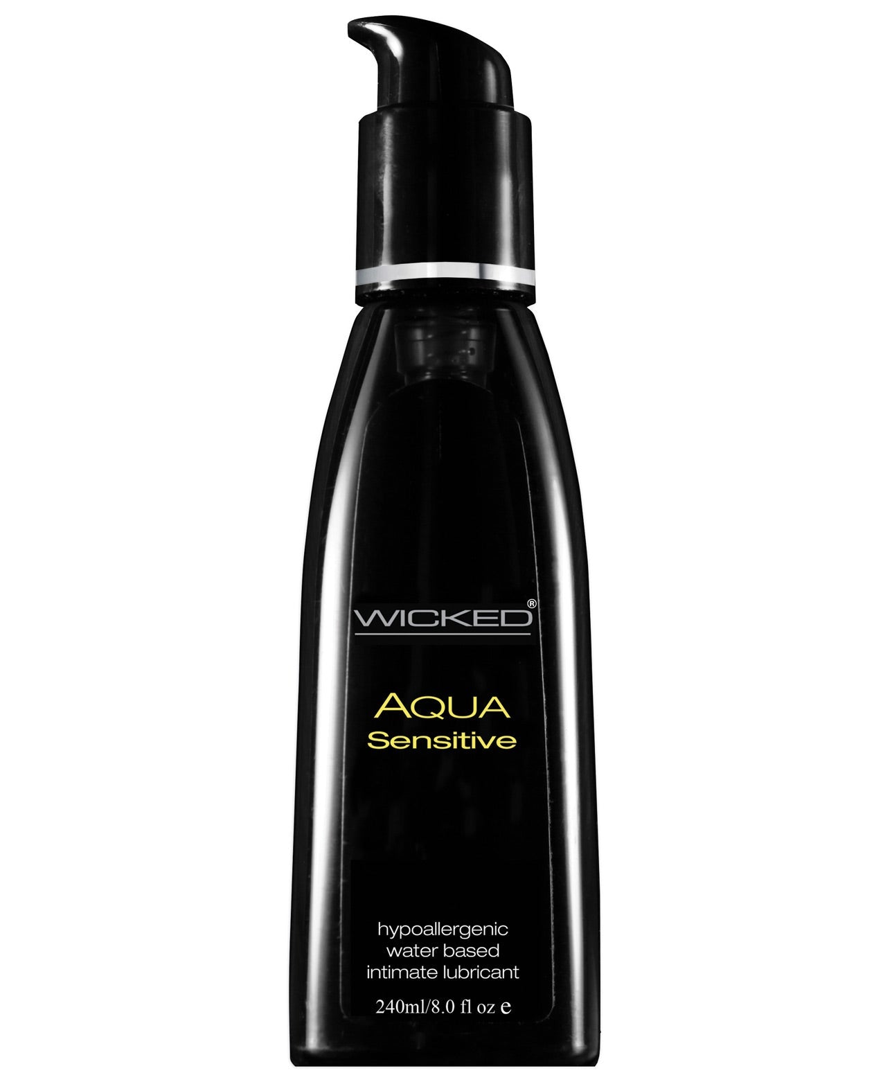 Wicked Sensual Care Hypoallergic Aqua Sensitive Lubricant - 8 Oz Default Title Lubes - Tophatter Daily Deals