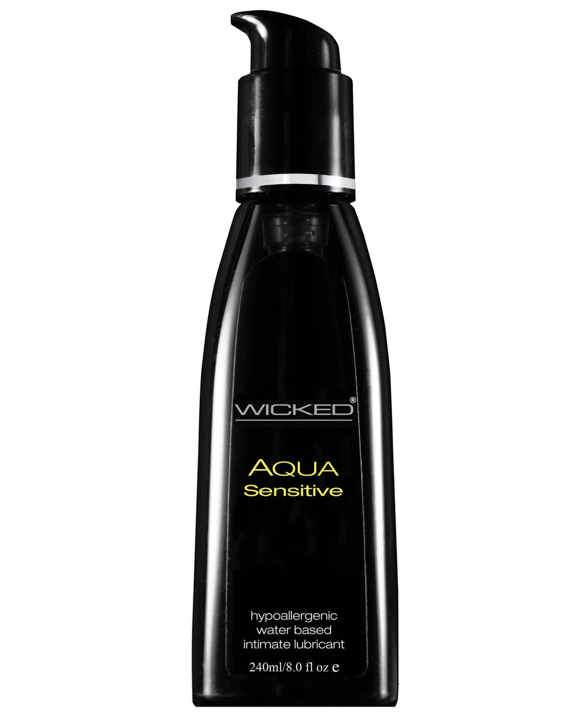 Wicked Sensual Care Hypoallergic Aqua Sensitive Lubricant - 8 Oz Default Title Lubes - Tophatter Daily Deals