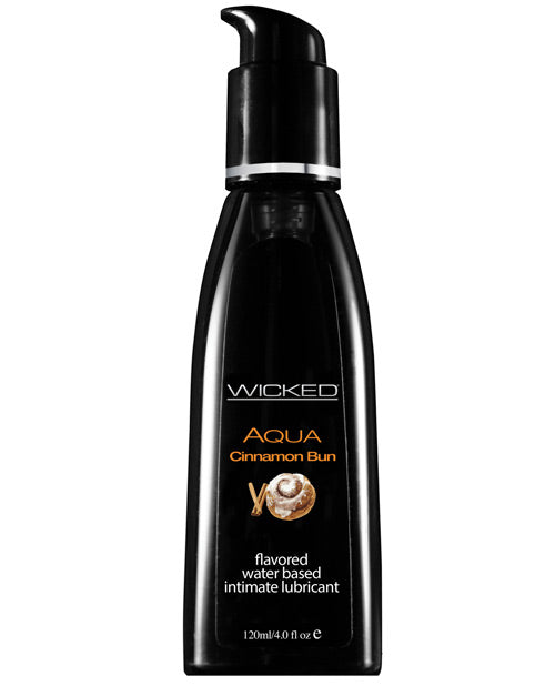 Wicked Sensual Care Aqua Waterbased Lubricant - 4 Oz Cinnamon Bun Default Title Lubes - Tophatter Daily Deals