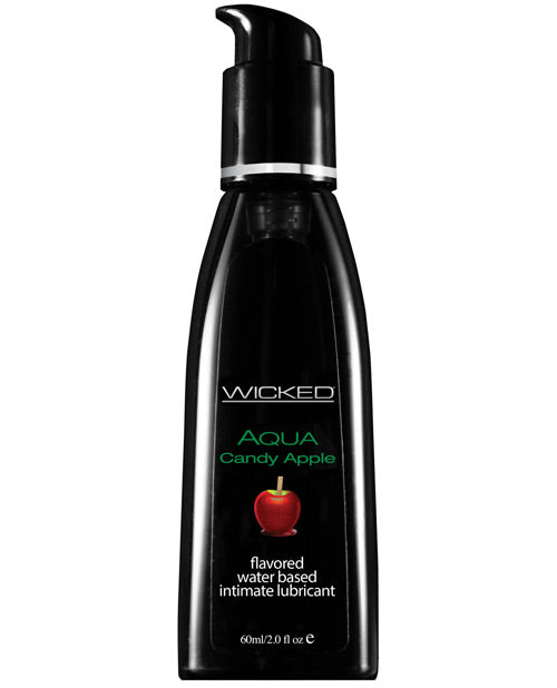 Wicked Sensual Care Aqua Waterbased Lubricant - 2 Oz Candy Apple Default Title Lubes - Tophatter Daily Deals