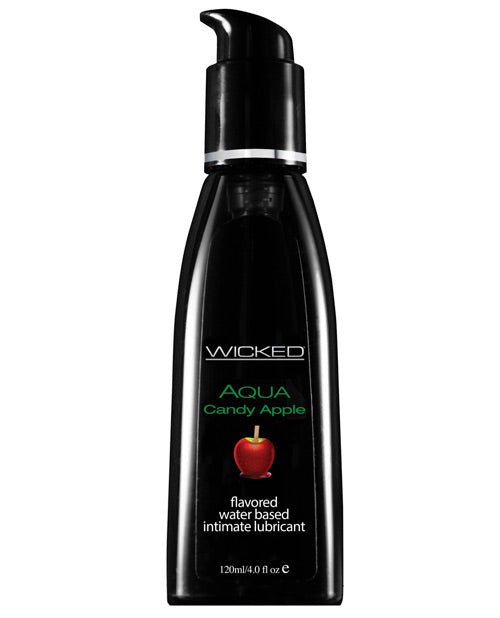 Wicked Sensual Care Aqua Waterbased Lubricant - 4 Oz Candy Apple Default Title Lubes - Tophatter Daily Deals