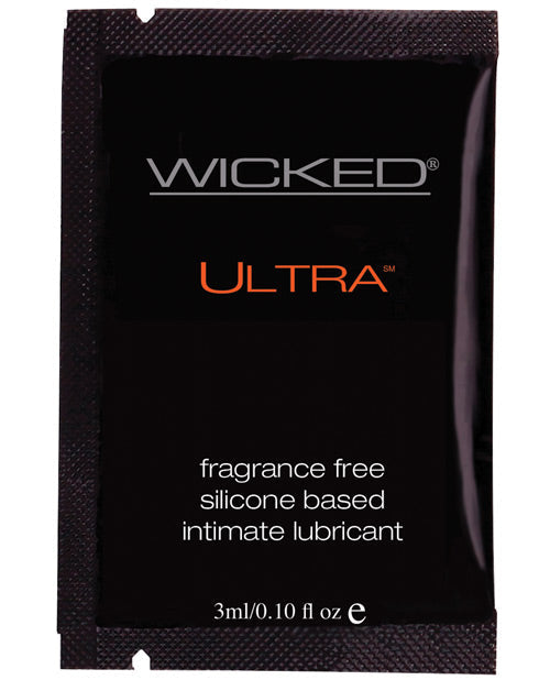 Wicked Sensual Care Ultra Silicone Based Lubricant - .1 Oz Fragrance Free Default Title Lubes - Tophatter Daily Deals