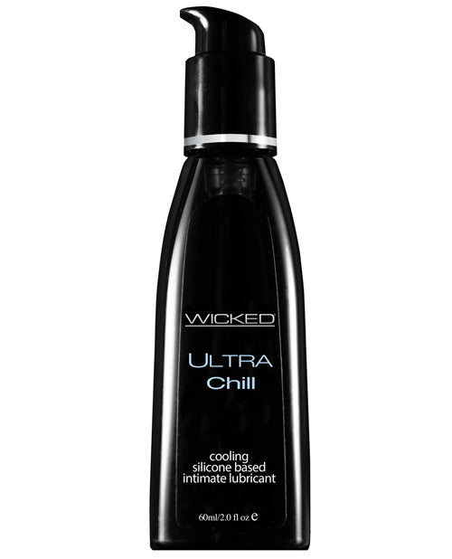 Wicked Sensual Care Ultra Chill Cooling Sensation Silicone Based Lubricant - 2 Oz Fragrance Free Default Title Lubes - Tophatter Daily Deals