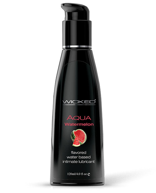 Wicked Sensual Care Aqua Waterbased Ludricant - 4 Oz Watermelon Default Title Lubes - Tophatter Daily Deals