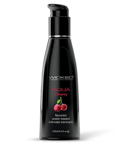 Wicked Sensual Care Aqua Waterbased Lubricant - 4 Oz Cherry Default Title Lubes - Tophatter Daily Deals