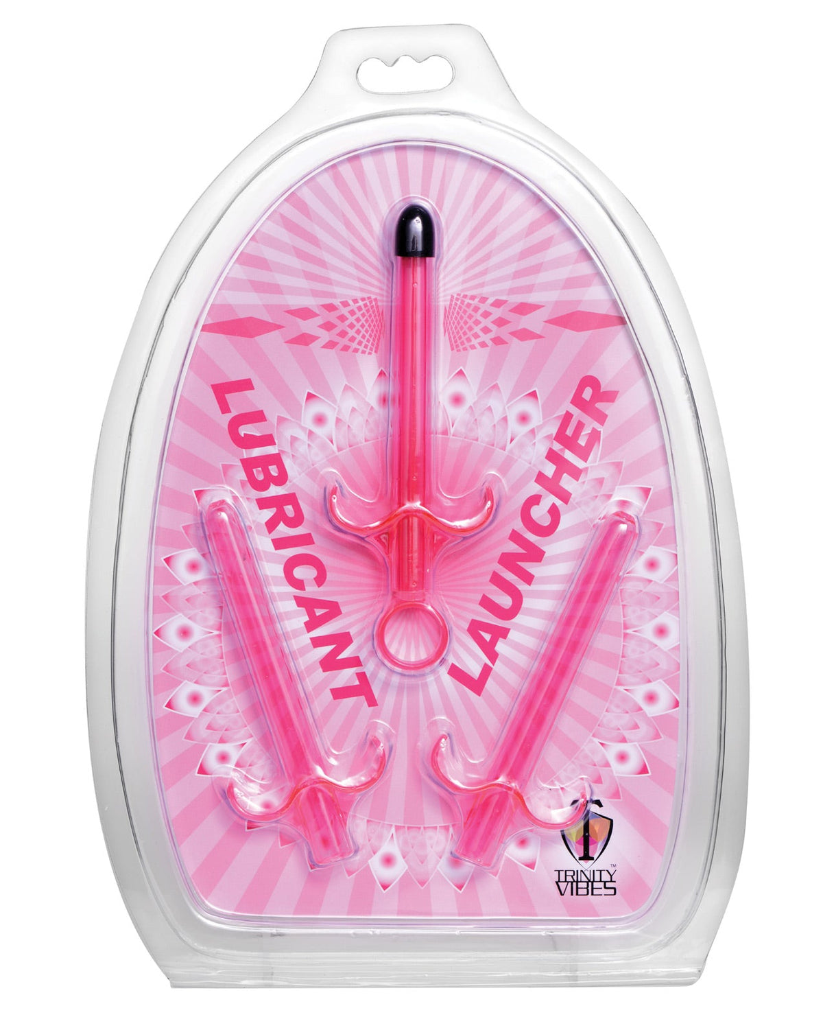 Trinity Vibes Lubricant Launcher - Pink Pack Of 3 Default Title Lubes - Tophatter Daily Deals