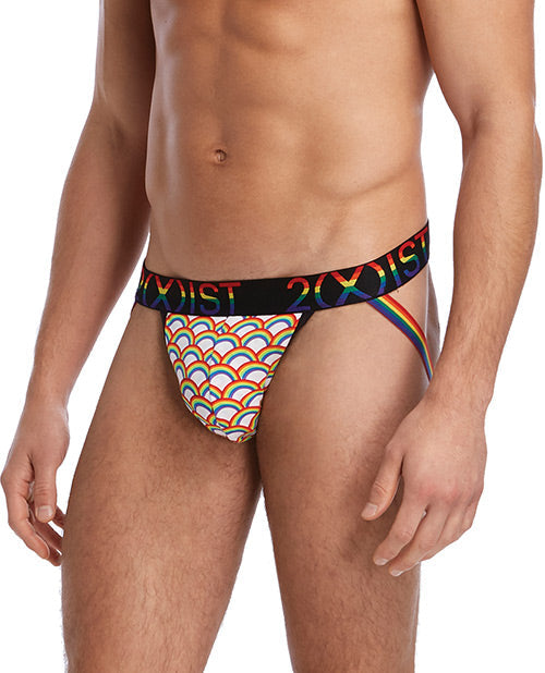 2xist Pride Jock Strap Rainbow Sm All Undergarments - Tophatter Daily Deals