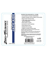 Zero Tolerance Jack-aide Medium Density - 2 Oz Lubes - Tophatter Daily Deals