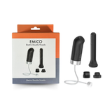 Emico Electric Douche Nozzle Waterproof with 3 Speeds and 5 Spout Options Black Silicone > Essentials > Douches - Tophatter Daily Deals