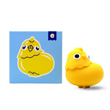 Chickie Emojibator Yellow Silicone Clitoral Stimulator with 8 Vibration Patterns and Suction Modes, Rechargeable > Sex Toys For Ladies > Air Pulsation - Tophatter Daily Deals