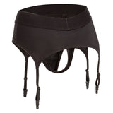 Boundless Black Thong with Garter Harness for L/XL Comfort > Dildos > Strap On Harnesses - Tophatter Daily Deals