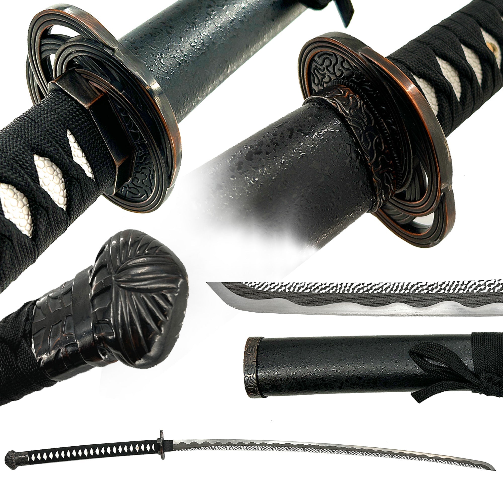 Emissary of Shadows Carbon Steel Nodachi Katana Swords - Tophatter Daily Deals