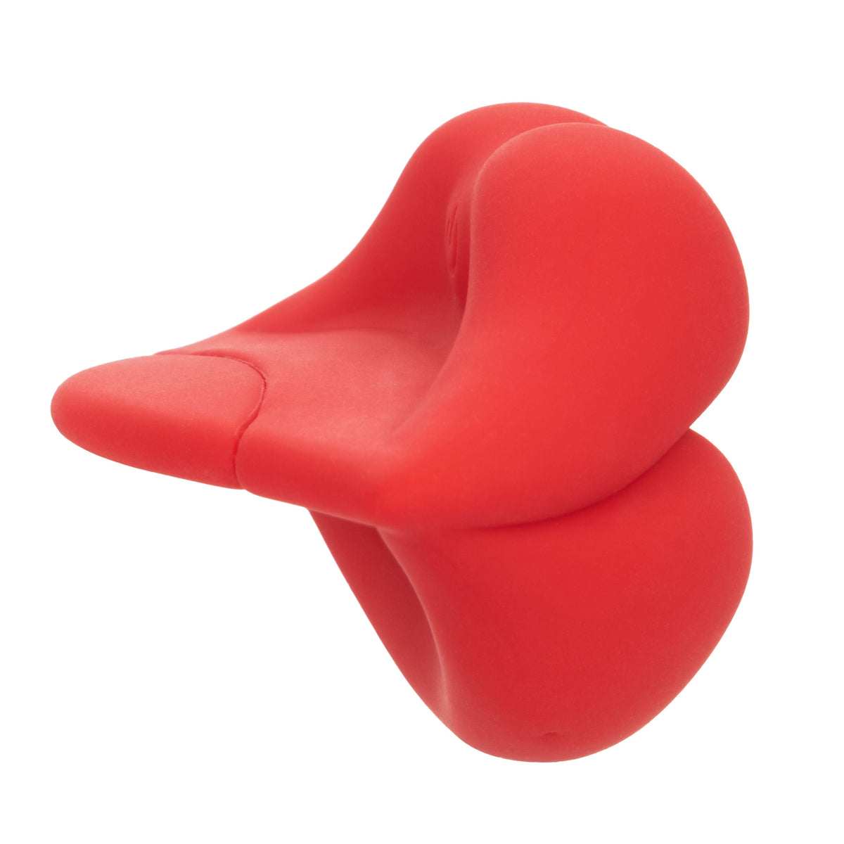 Naughty Bits MUAH Mini Red Lip-Shaped Silicone Vibrator 3.25 Inches Waterproof > Vibrators > Standard Vibrators - Tophatter Daily Deals