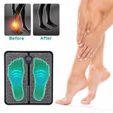 EMS Acupoints Massage Foot Mat Pain Relief Pad Home - Tophatter Daily Deals