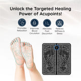 EMS Acupoints Massage Foot Mat Pain Relief Pad Home - Tophatter Daily Deals