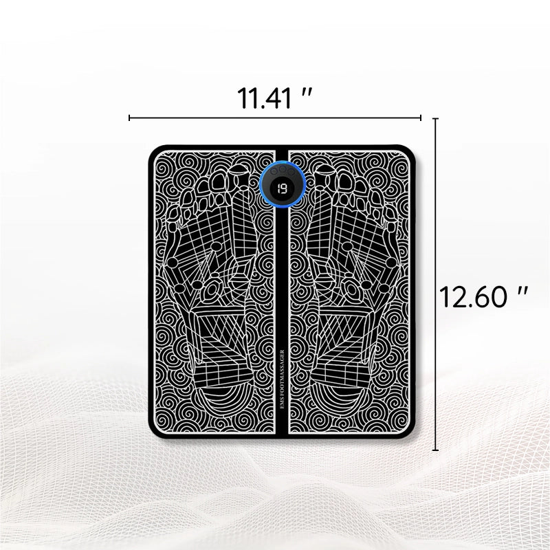 EMS Acupoints Massage Foot Mat Pain Relief Pad Home - Tophatter Daily Deals