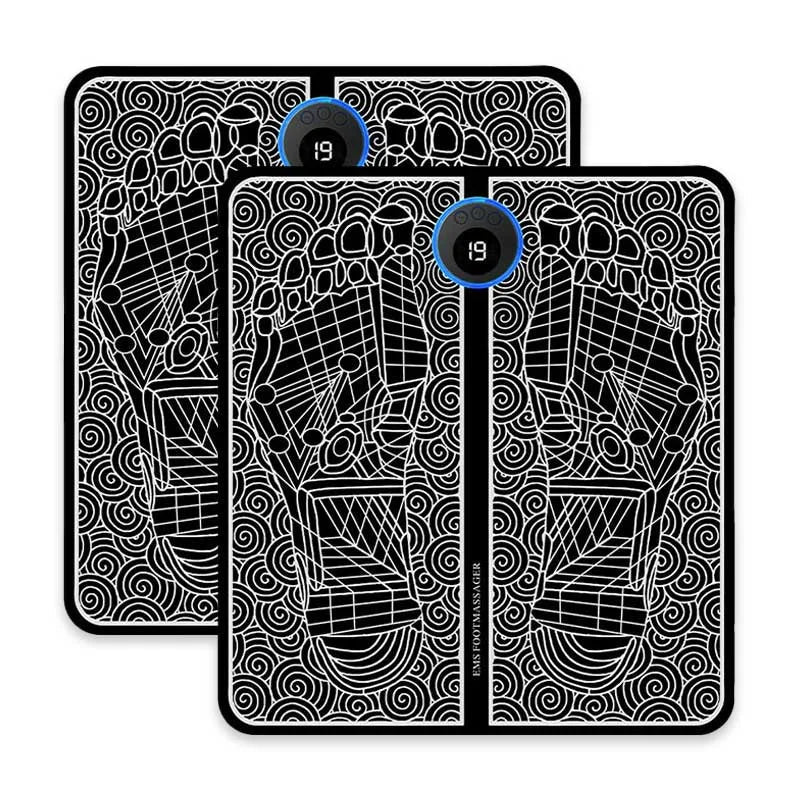 EMS Acupoints Massage Foot Mat Pain Relief Pad Home GET 2 & SAVE 40% OFF - Tophatter Daily Deals