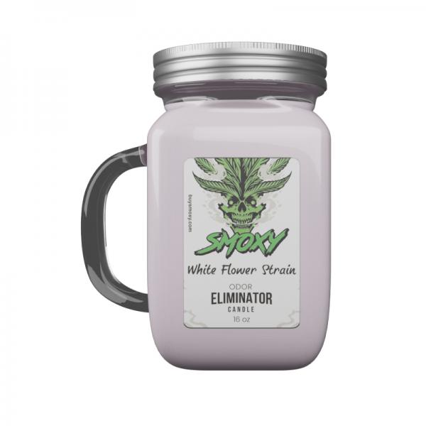 Smoxy Candle White Flower Stain 13 Oz (net) - Tophatter Daily Deals