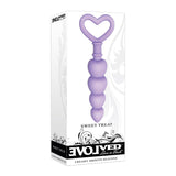 Sweet Treat Heart-Shaped Silicone Beads – 6.15" Flexible Graduated Butt Plug > Anal Range > Anal Beads - Tophatter Daily Deals