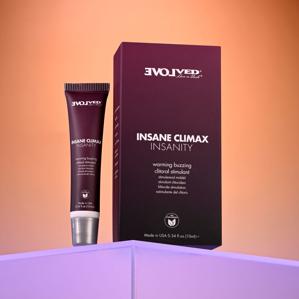 Evolved Insane Climax Insanity Warming Clitoral Stimulation Gel 10ml > Essentials > Womens Enhancers - Tophatter Daily Deals