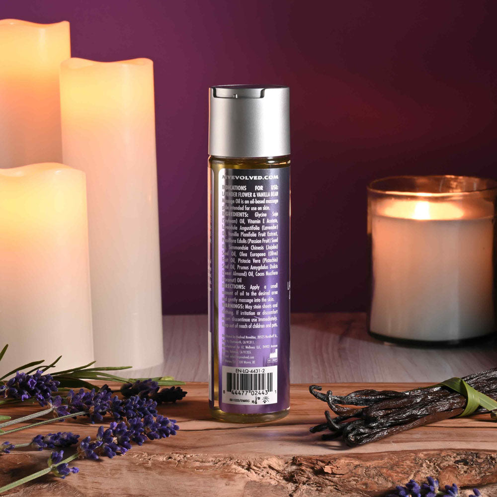 Evolved Anoint Perfumery (Lavender Flower & Vanilla Bean) – Massage Oil 120ml > Essentials > Massage Oil - Tophatter Daily Deals