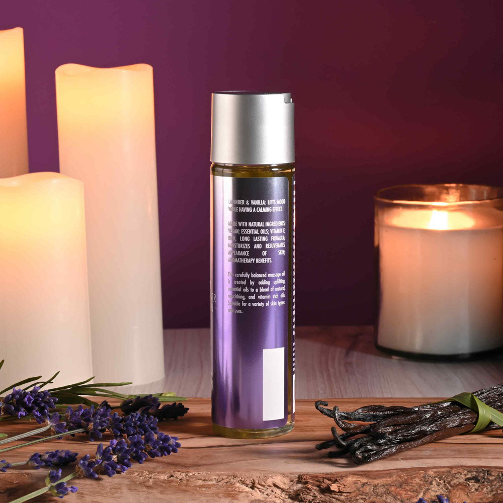 Evolved Anoint Perfumery (Lavender Flower & Vanilla Bean) – Massage Oil 120ml > Essentials > Massage Oil - Tophatter Daily Deals