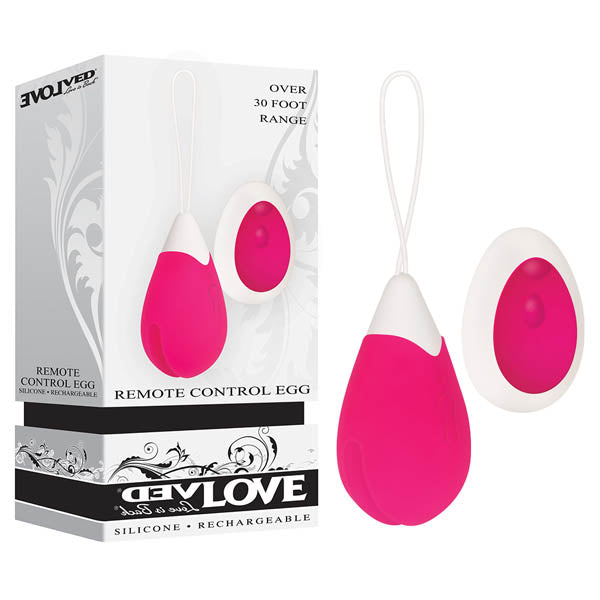 Evolved Remote Control Egg 2.5 Inch Vibrator > Sex Toys For Ladies > Vibrating Eggs - Tophatter Daily Deals