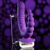 Evolved The Rider Double Ended Vibrator Purple > Dildos > Double Dildos - Tophatter Daily Deals