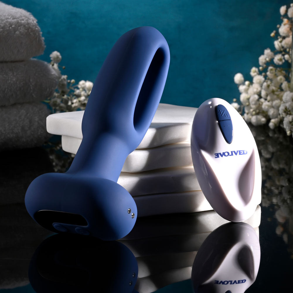 Evolved The Flapper Vibrating and Flapping Butt Plug with Remote > Anal Range > Vibrating Butt Plugs - Tophatter Daily Deals
