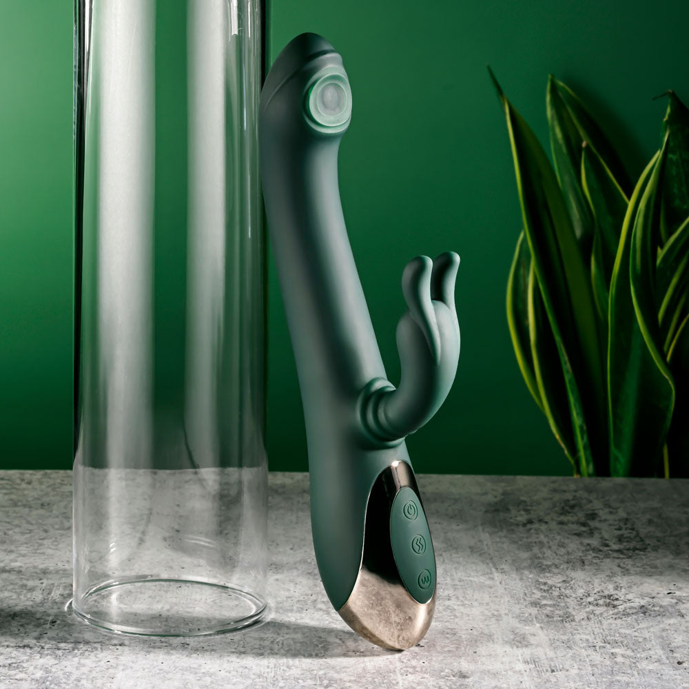 Evolved Rabbit Tap Tap 25 cm Vibrator with Tapping Tip > Vibrators > Ladies > Rabbit - Tophatter Daily Deals