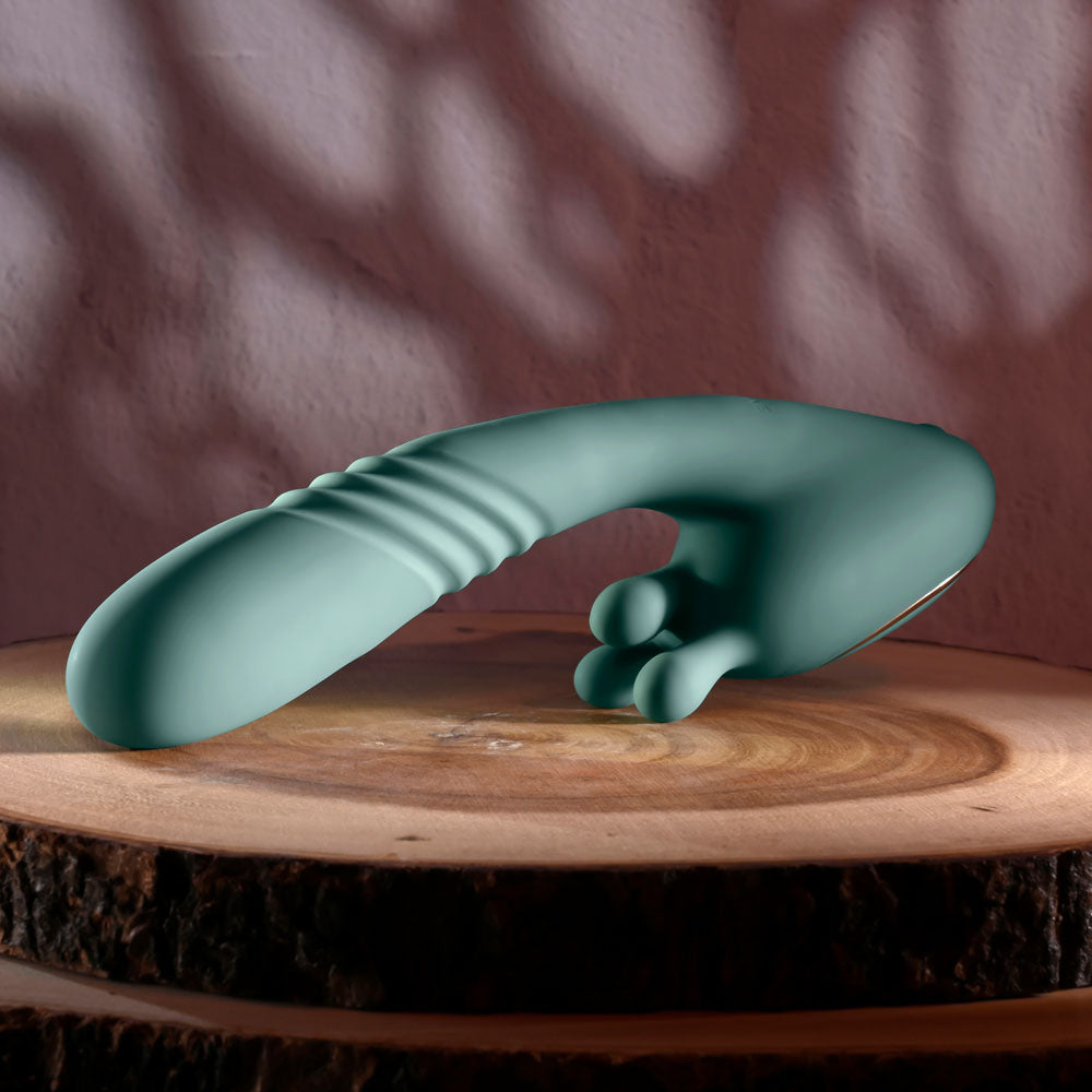 Evolved Thrust Into Ecstasy 21 cm Vibrator > Dildos > Thrusting Dildos - Tophatter Daily Deals