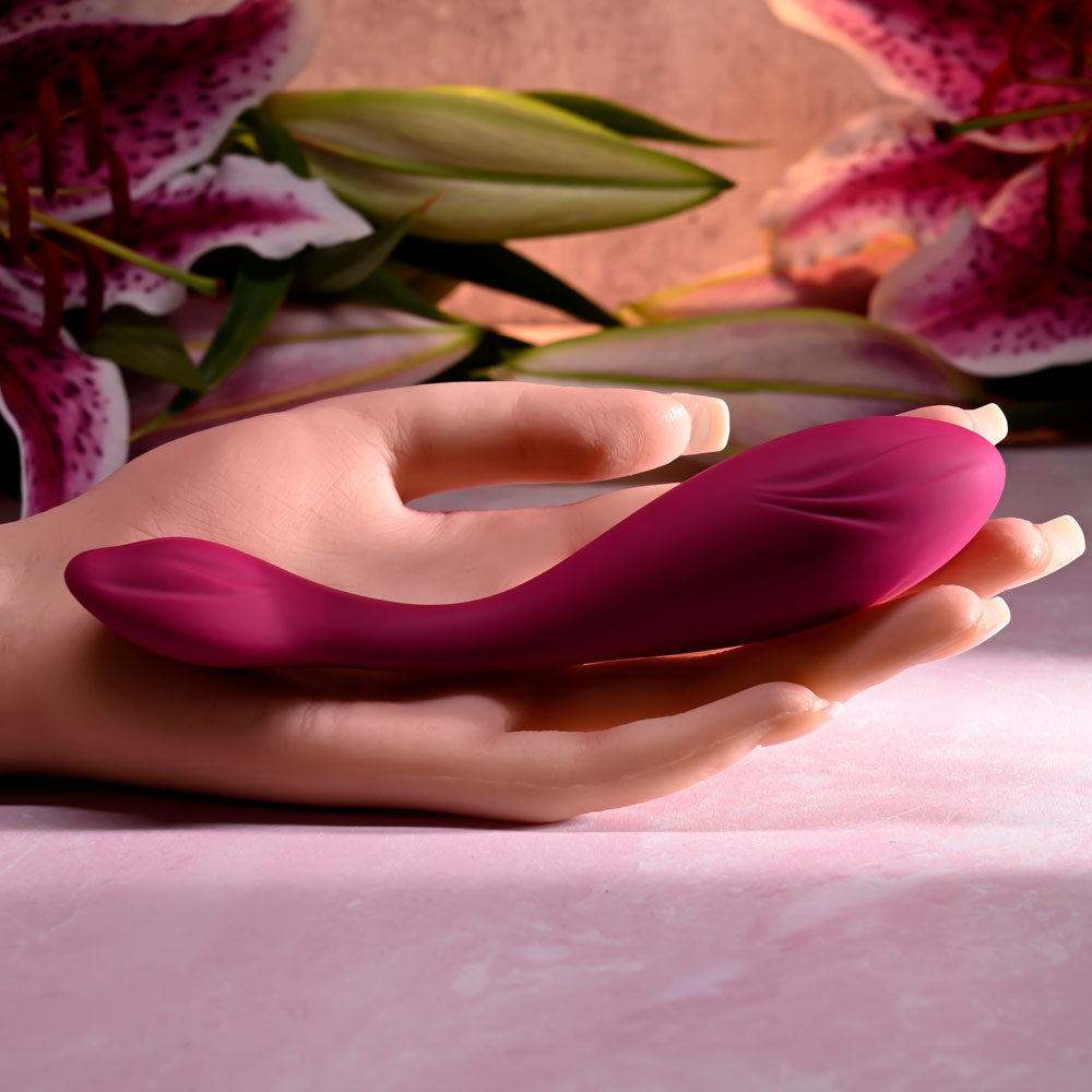 Evolved Cherry Pose Flexible Vibrator With Remote > Sex Toys > Couples Toys - Tophatter Daily Deals