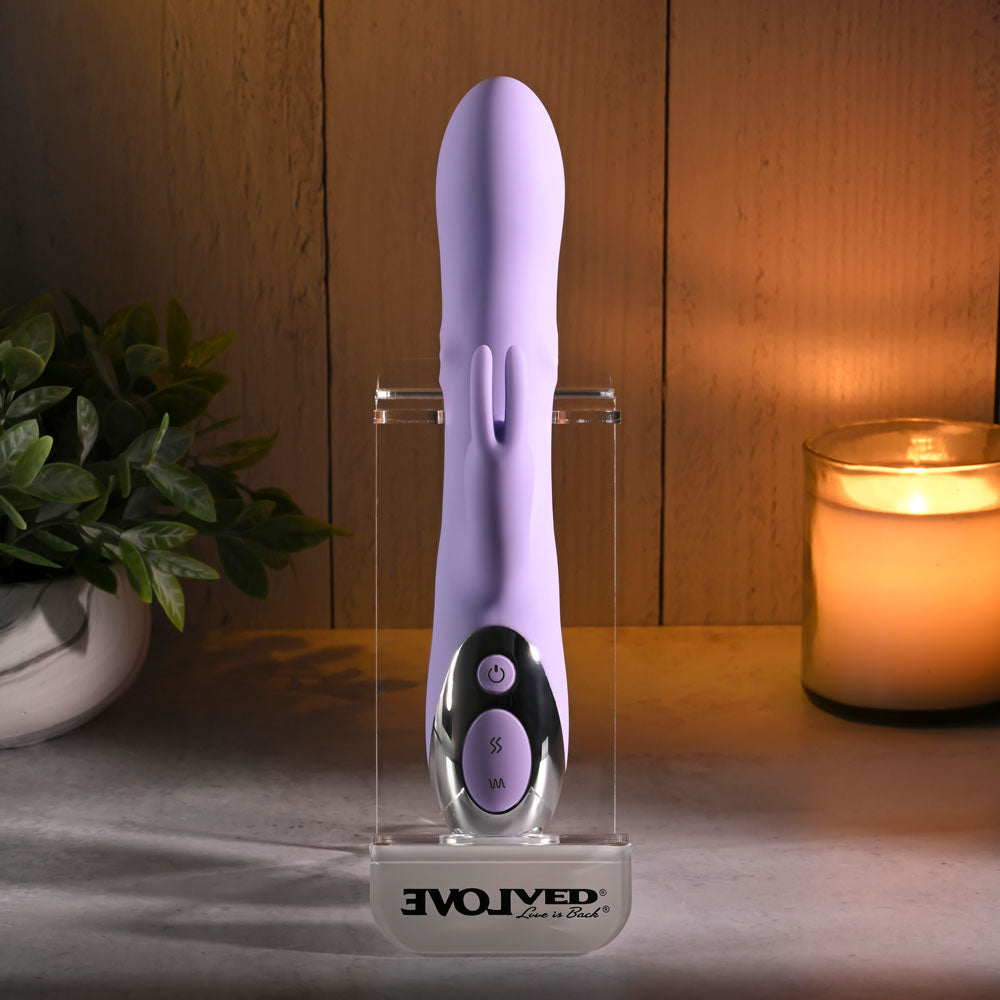 Evolved Spinderella – USB Rechargeable Rabbit Vibrator > Vibrators > Ladies > Rabbit - Tophatter Daily Deals